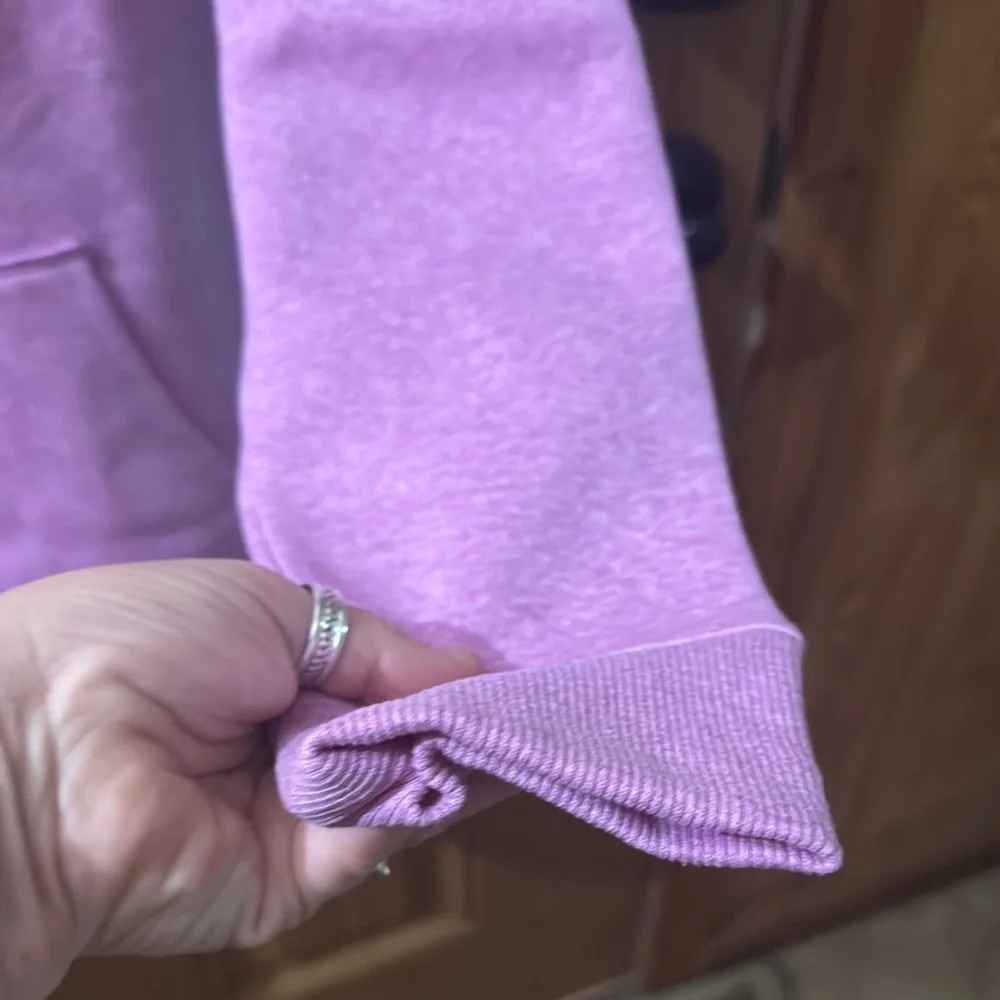 Under Armour Light Pink Hoodie with Logo Never worn - Picture 5 of 7